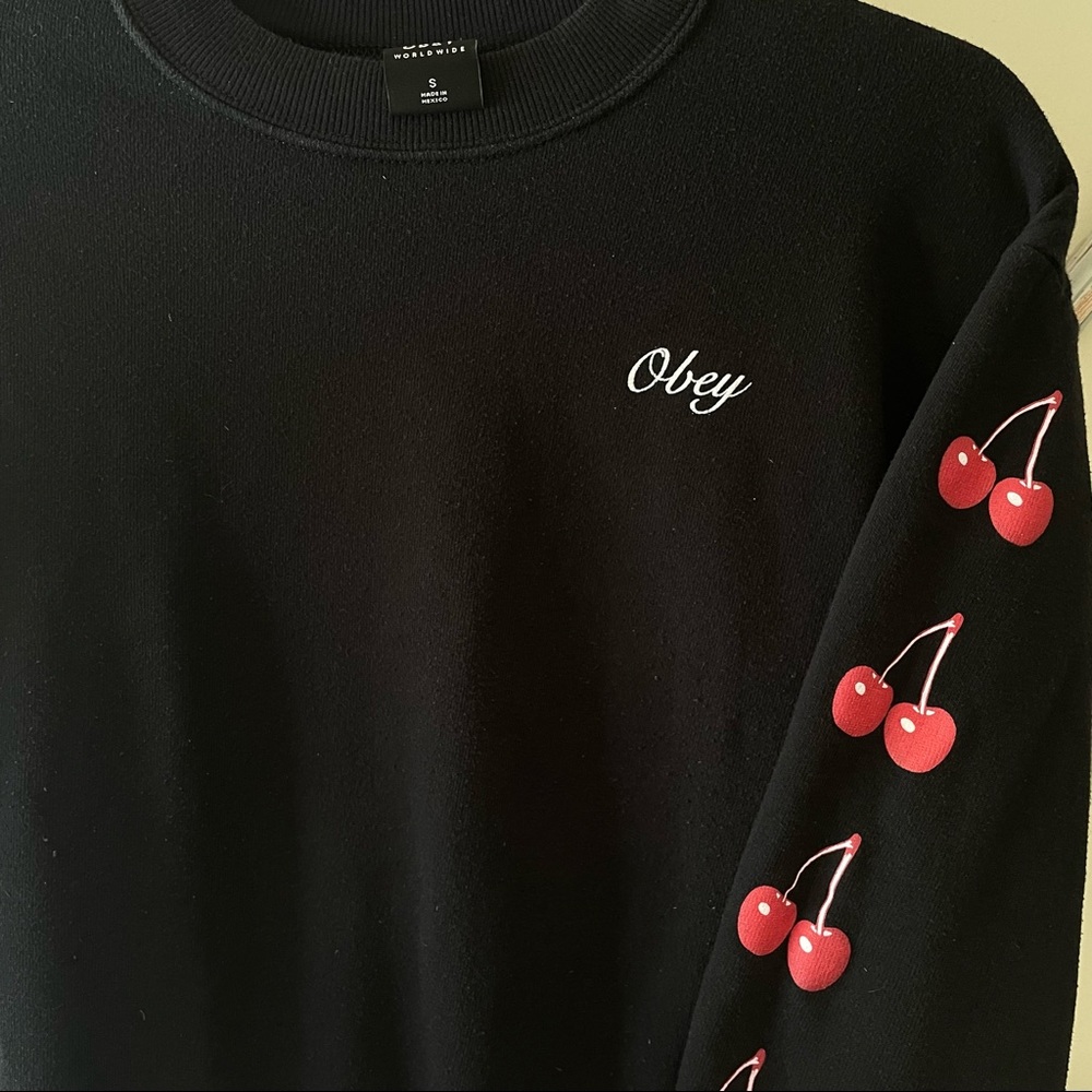 OBEY Cherry Crewneck Sweatshirt 🍒